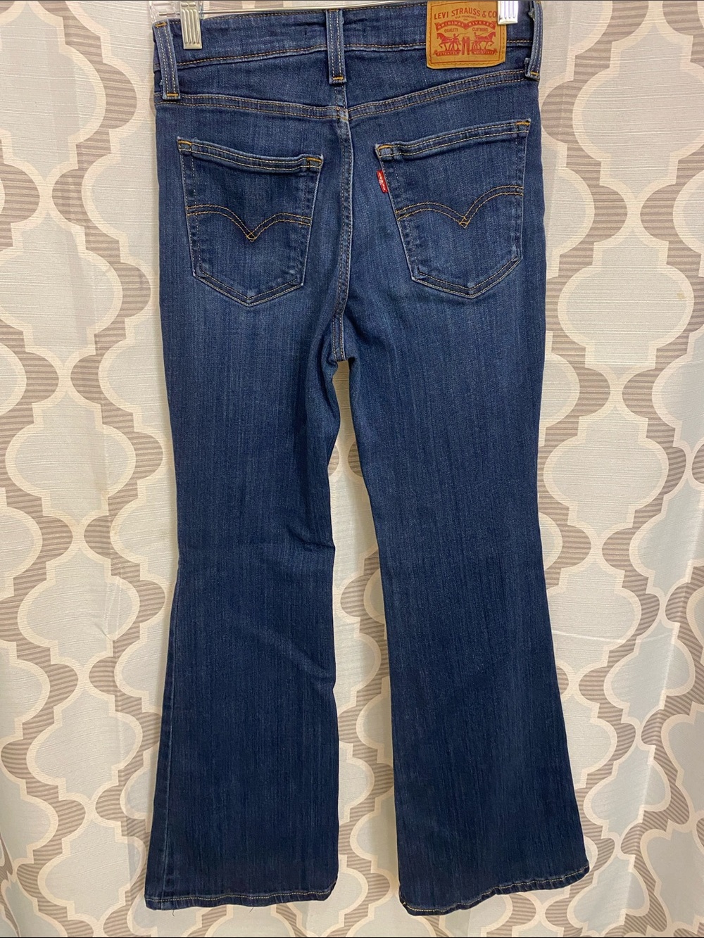 Levi's 726 Women's Dark flare boot cut Leg Jeans 27